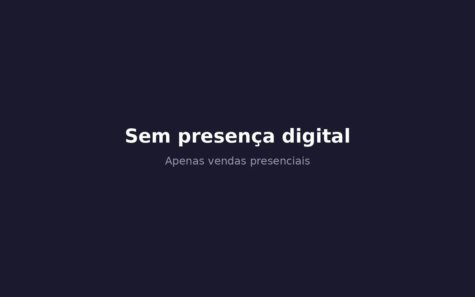 Suplementos Express - sem presença digital